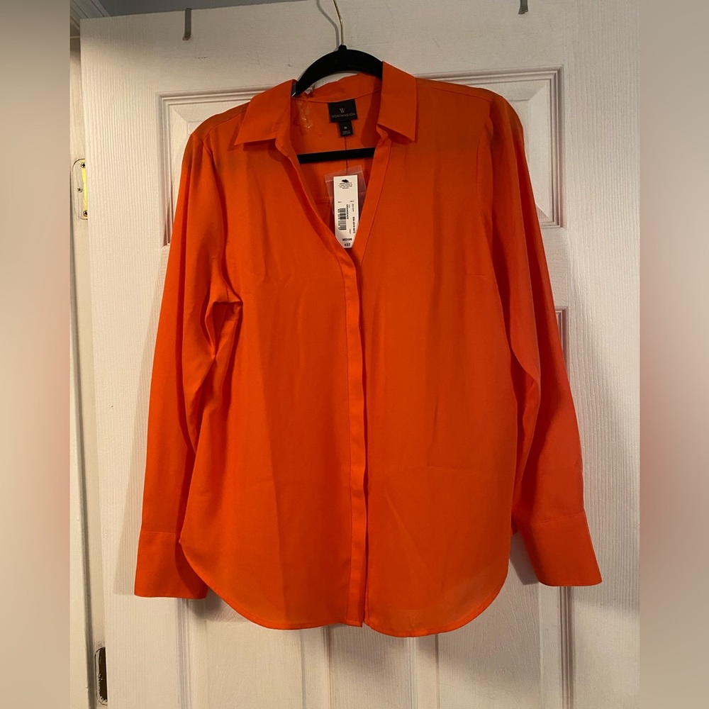 Worthington Womens Essential Soft Blouse